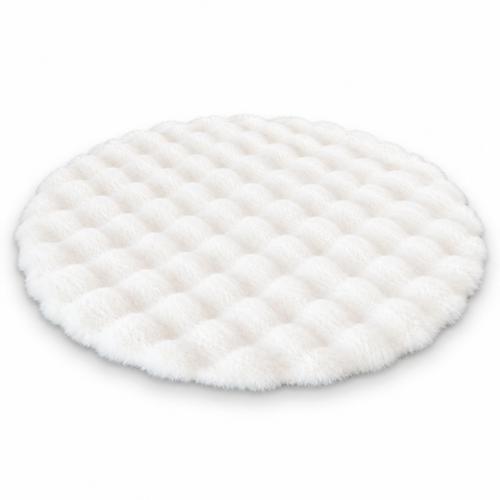 Round Plush Rug