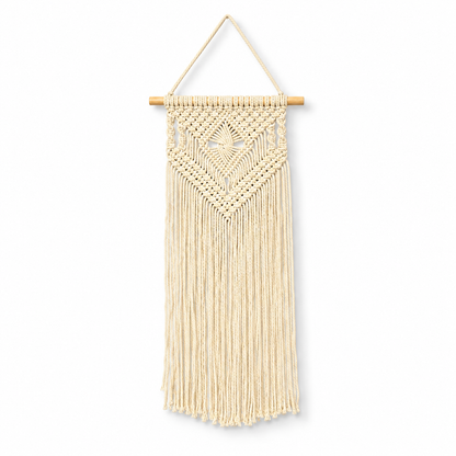 Hand-Woven Cotton Wall Hanging