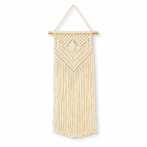 Hand-Woven Cotton Wall Hanging